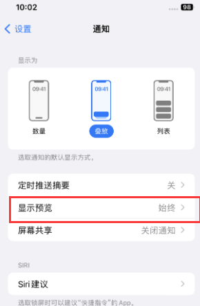 山亭苹果售后维修中心分享iPhone手机收不到通知怎么办 