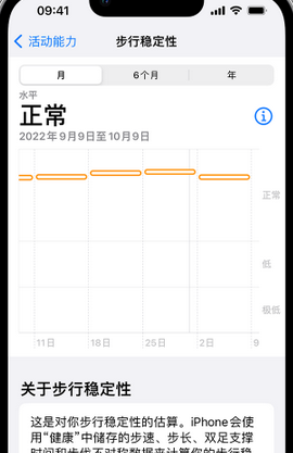 山亭iPhone手机维修如何在iPhone开启'步行稳定性通知'