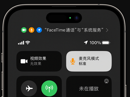 山亭苹果授权维修网点分享iPhone在通话时让你的声音更清晰 